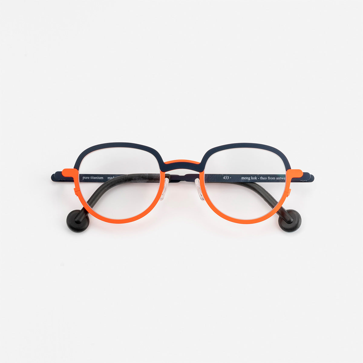 Theo Mong Kok Blue Orange  occhiali da vista unisex