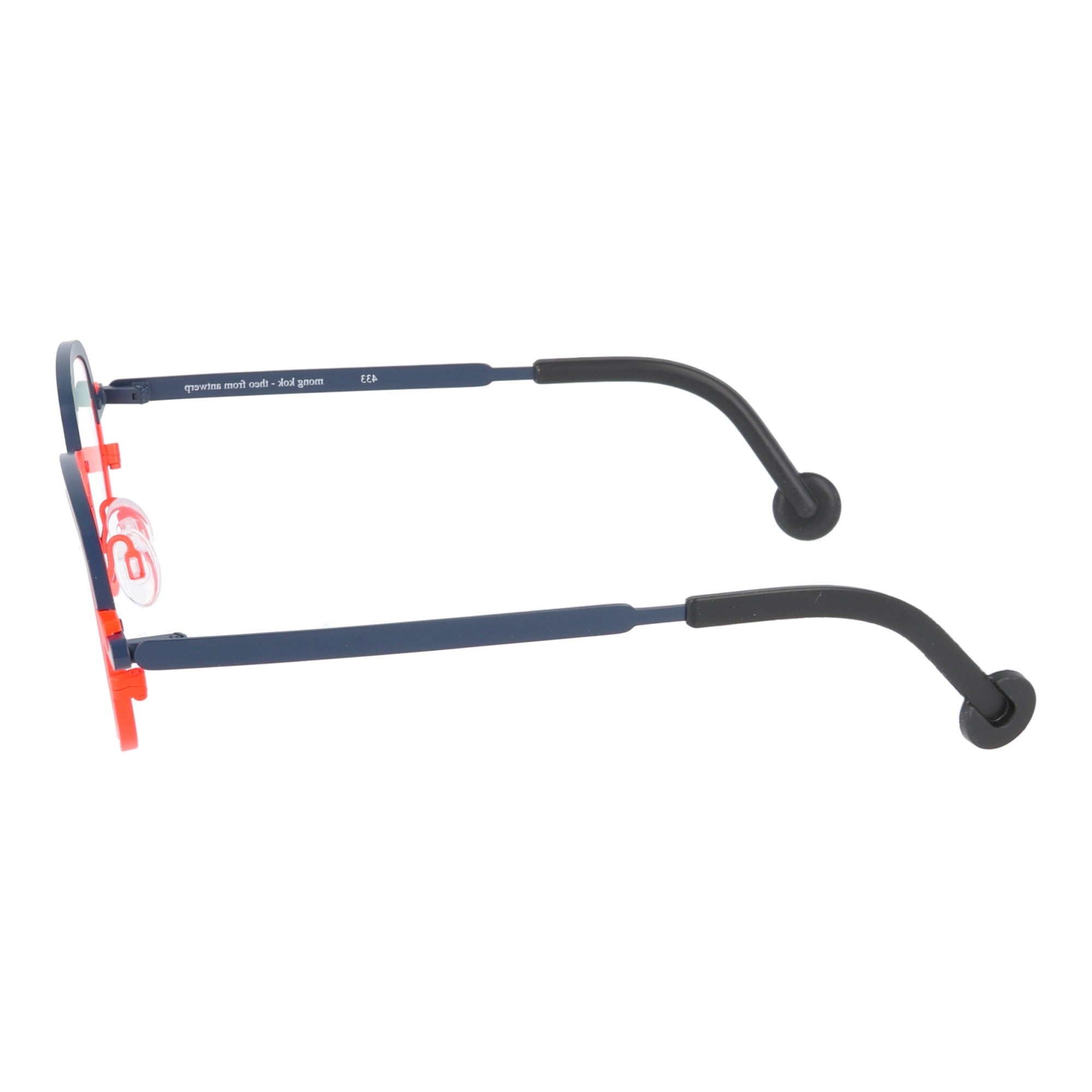 Theo | Mong Kok occhiale da vista unisex titanio Blue Orange