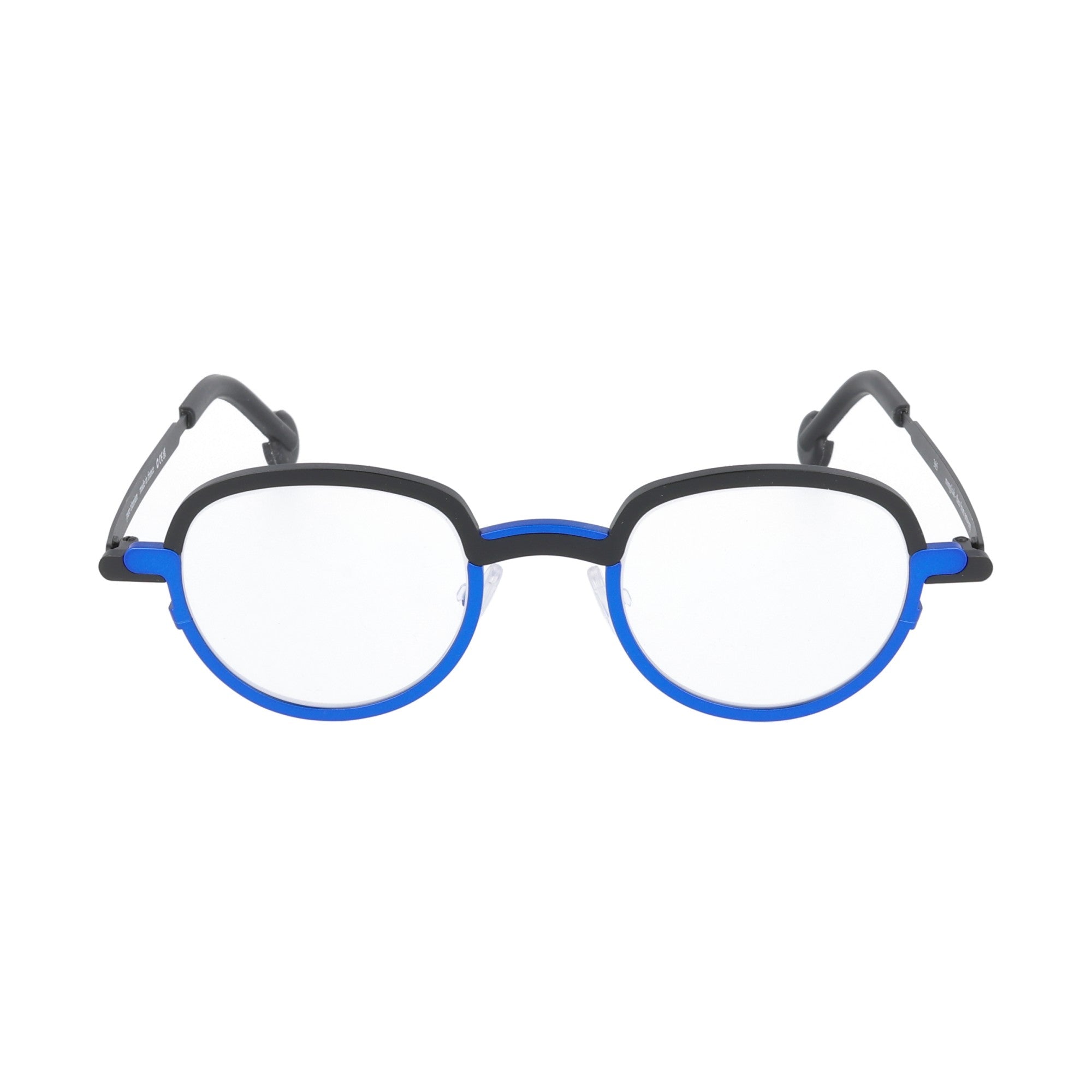 Theo | Mong Kok occhiale da vista unisex titanio nero blu