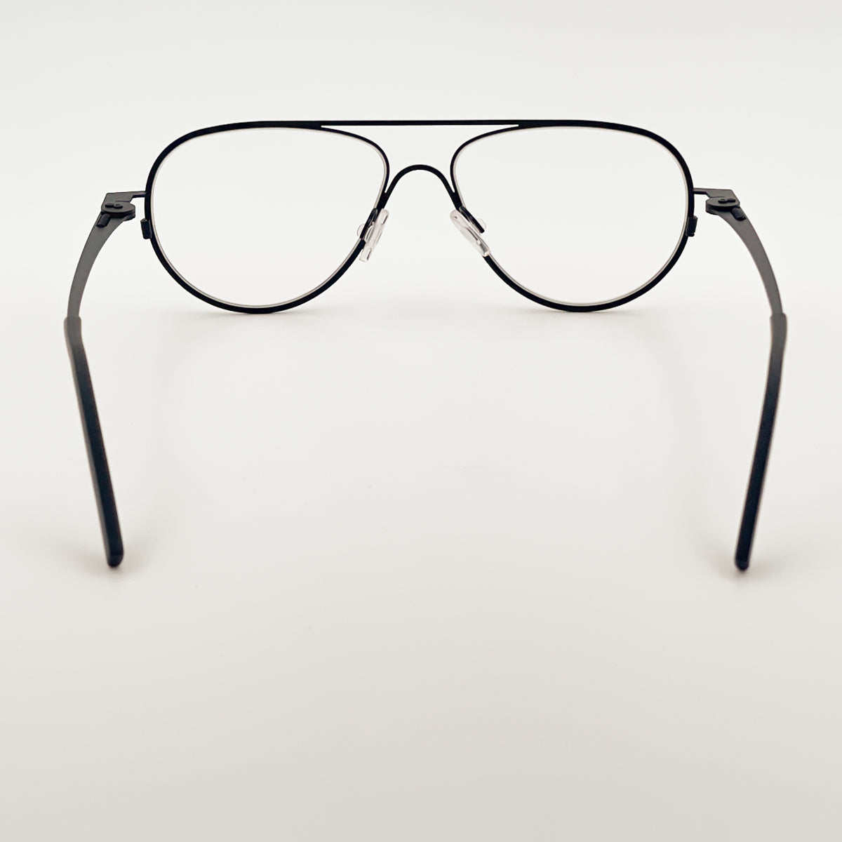 Theo unisex Isohypse acciaio ultraleggero occhiale vista nero