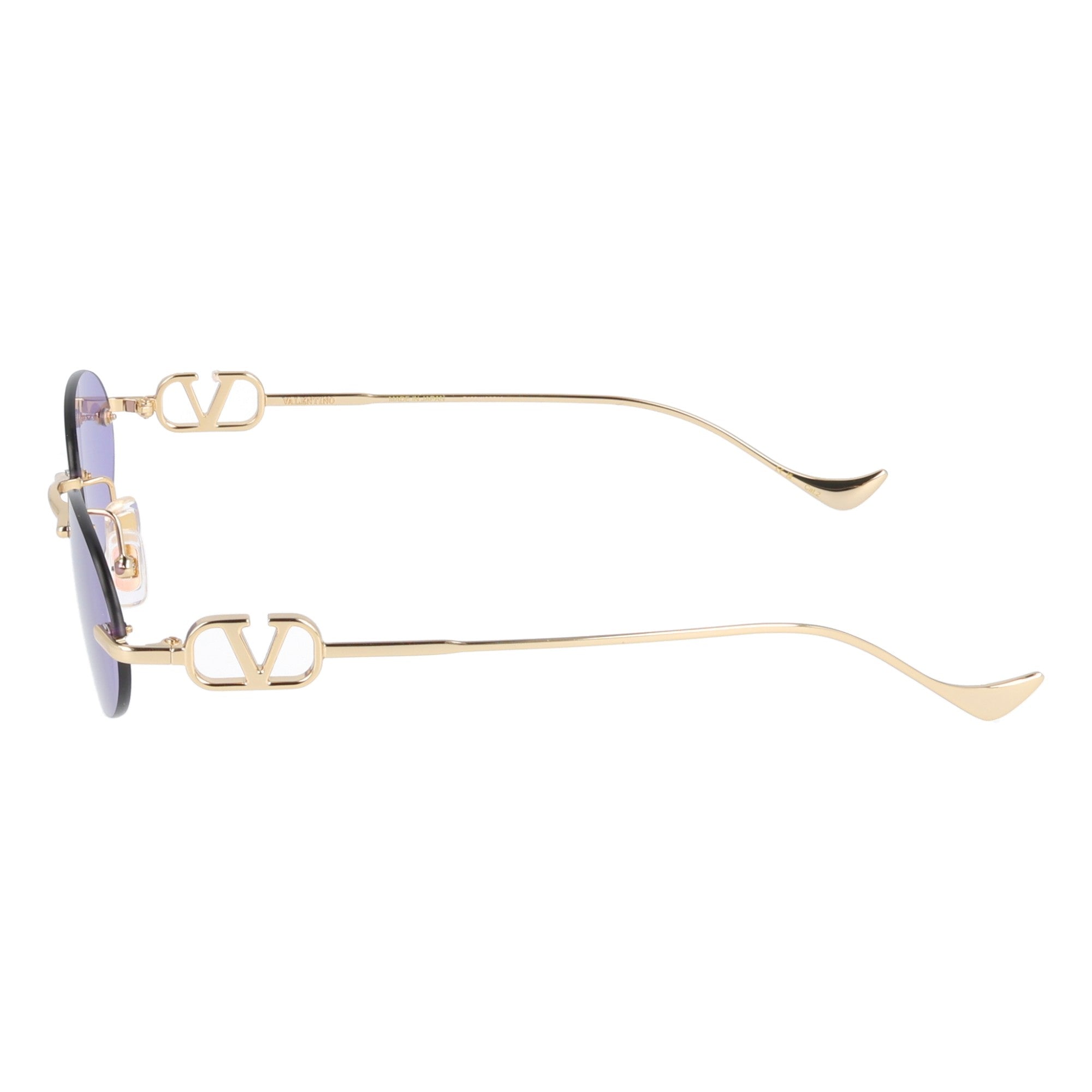 Valentino | VG0032S - Metallo dorato Lente lilla occhiali da sole donna