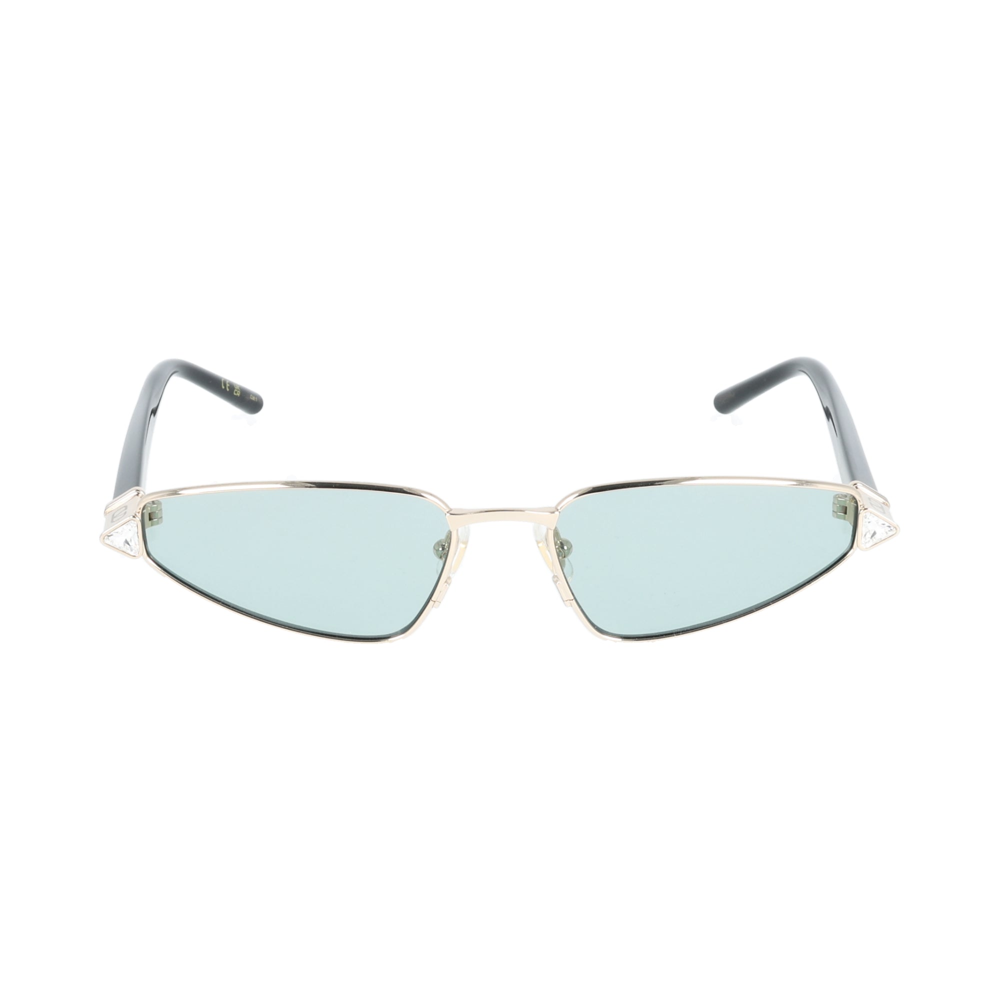 Valentino | VG0035S 003 occhiali da sole donna cateye Metallo grigio con pietre