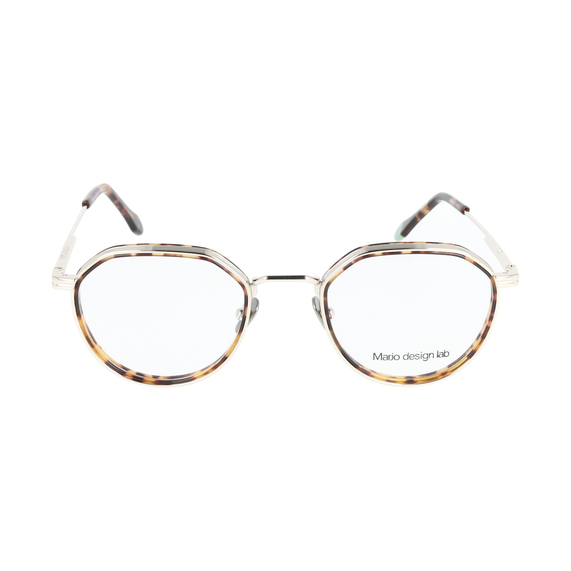 Marjo Design Lab | Achilles - Titanium & Light Tortoise / Titanium & Yellow Tortoise