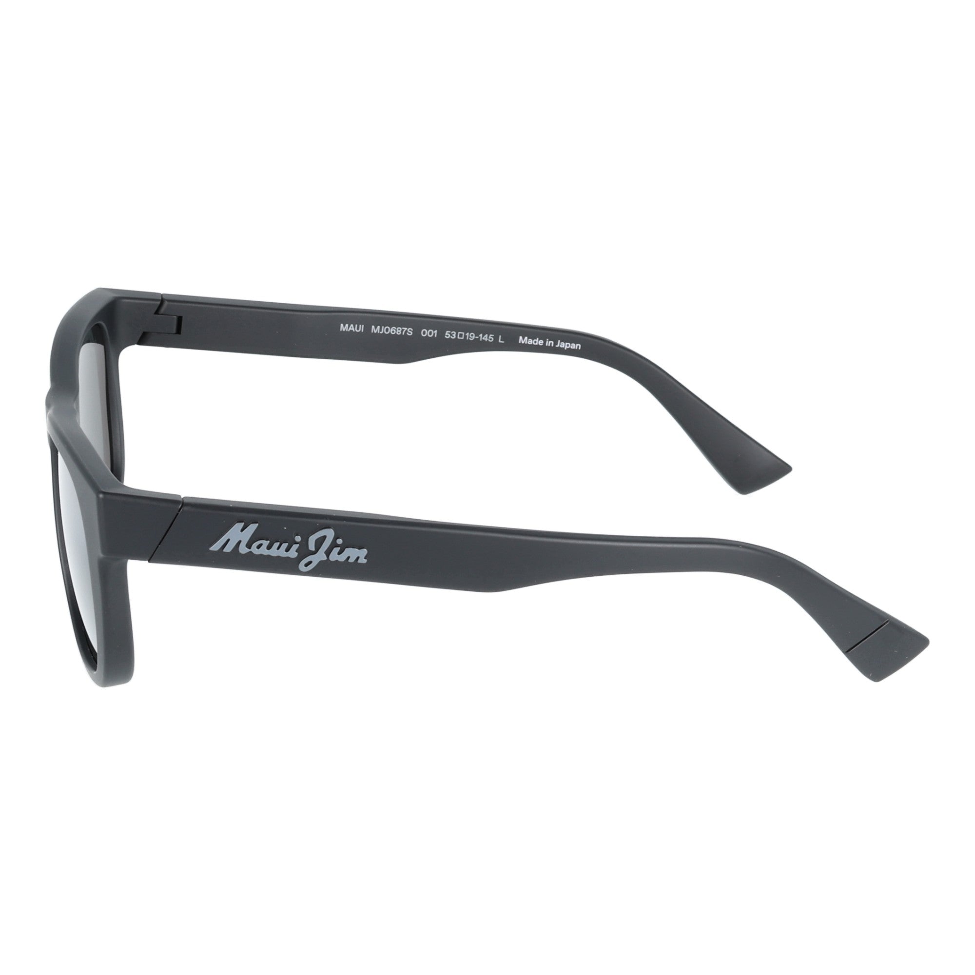 Maui Jim | MJ0687S 001 occhiali da sole uomo Nero con Lenti grigie