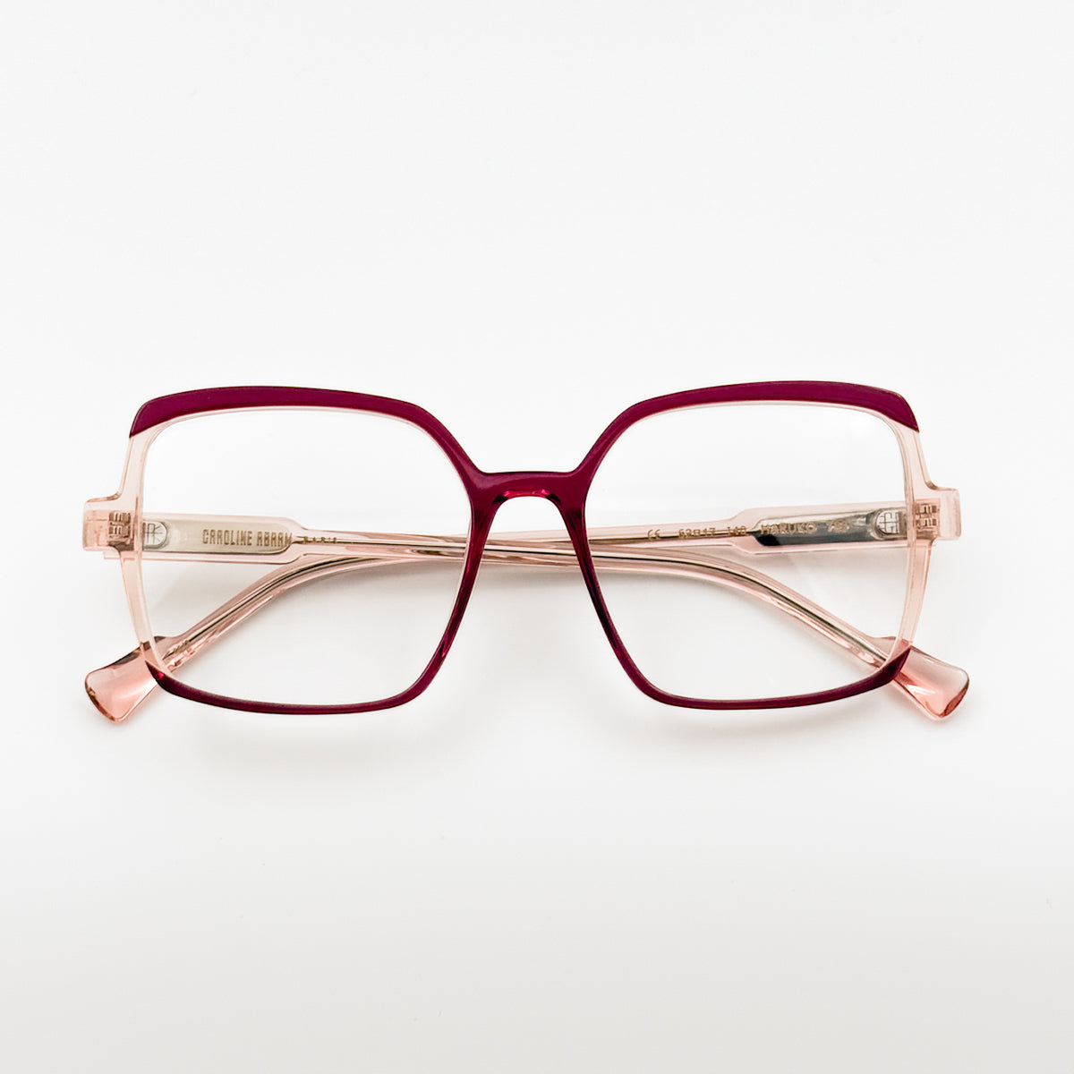 Caroline Abram | Haruko 789 - Fucsia & Trasparente rosa