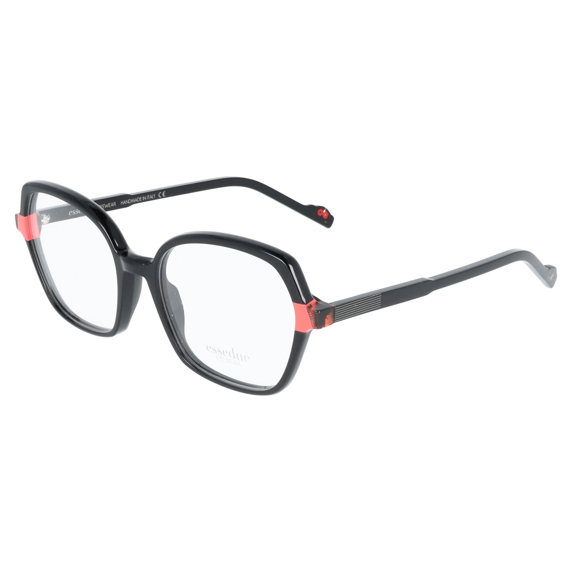 occhiali-da-vista-essedue-cerbera-nero-lucido-stile-classico