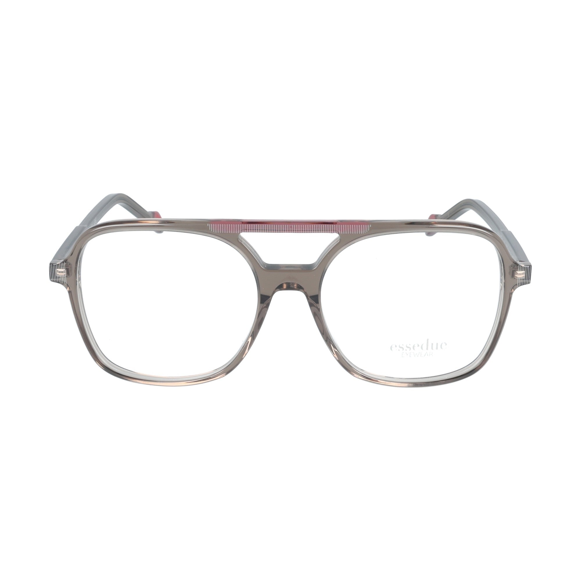 occhiali da vista unisex Manhattan grigio rettangolare