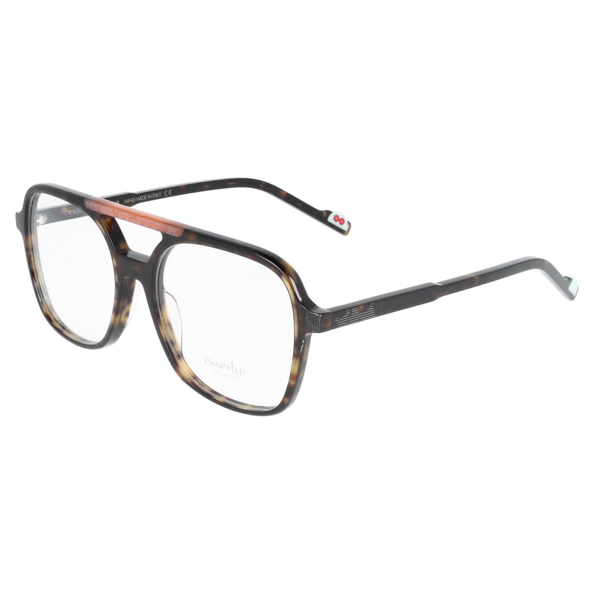 occhiali da vista unisex Manhattan havana rettangolare