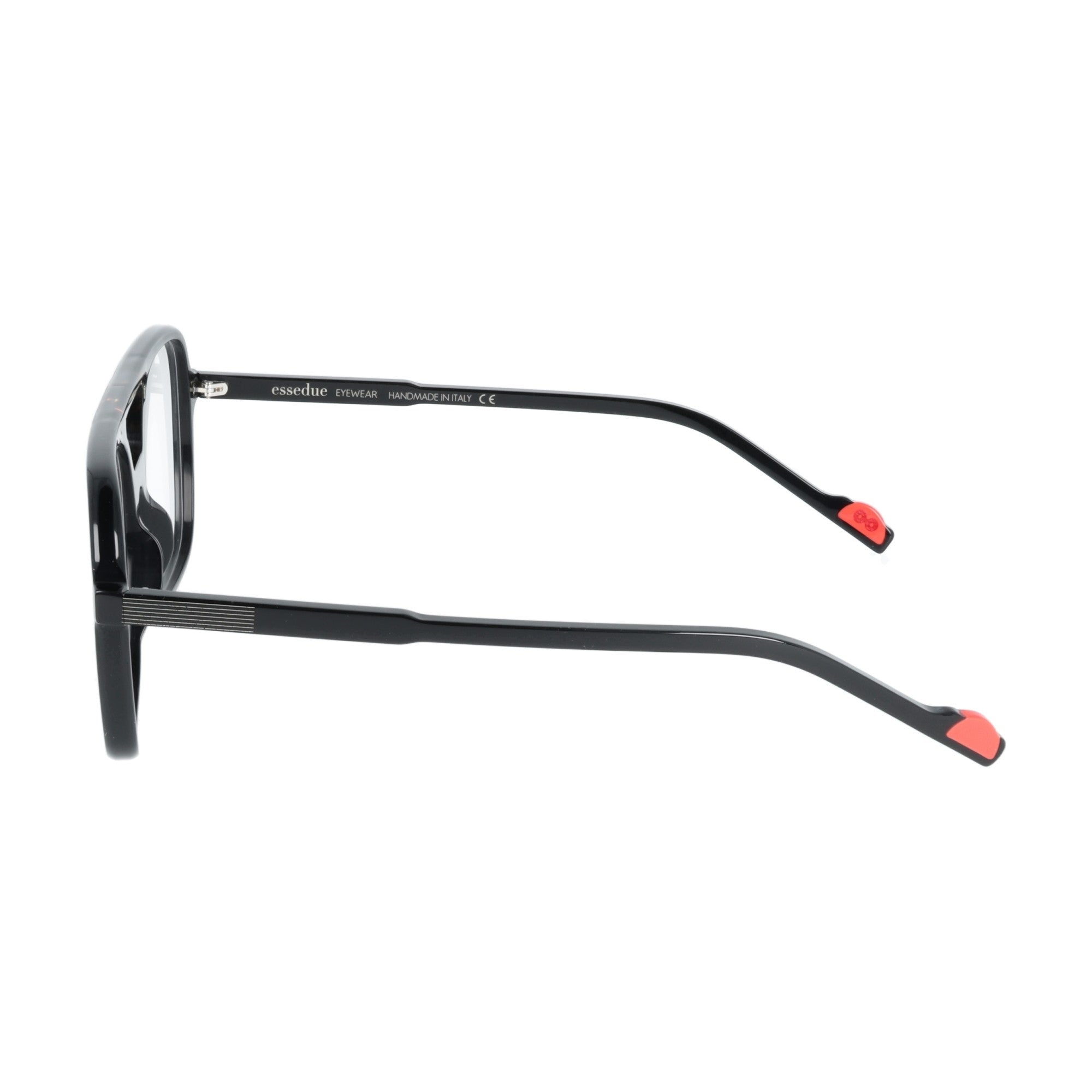 occhiali da vista unisex Manhattan nero rettangolare