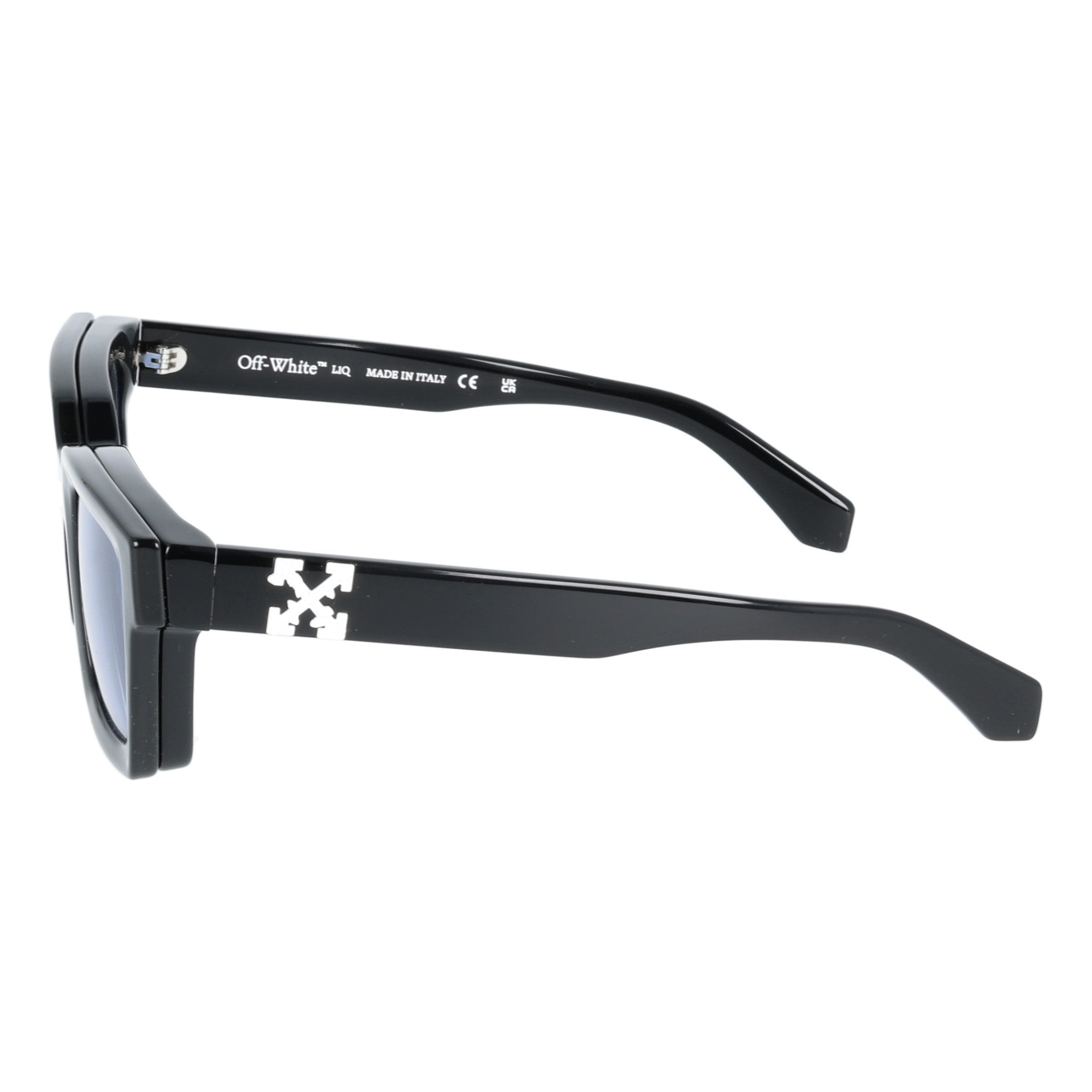 Off-White | OW9000 Clip on - Nero con lenti azzurre / Nero con lenti color pesca